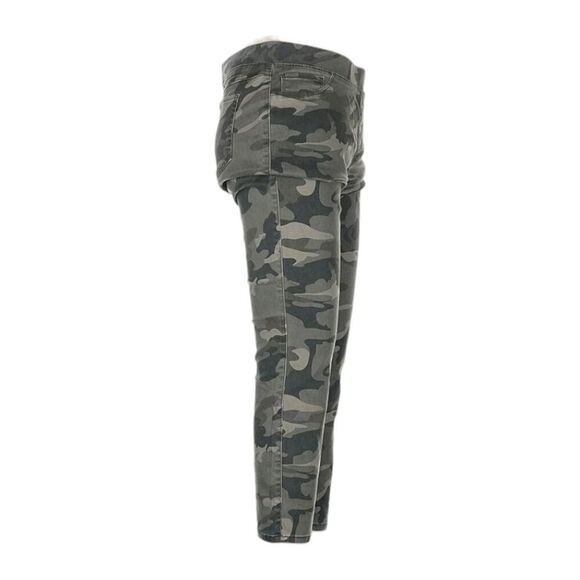 LUCY JEANS M 8-10 Sound/style PULL ON ANKLE Leggings Beau Dawson pants Camo New - Picture 6 of 11